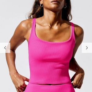 2 Hour Sale: Carbon 38 ribbed tank top